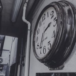 築地ペッパーズカフェ時計
